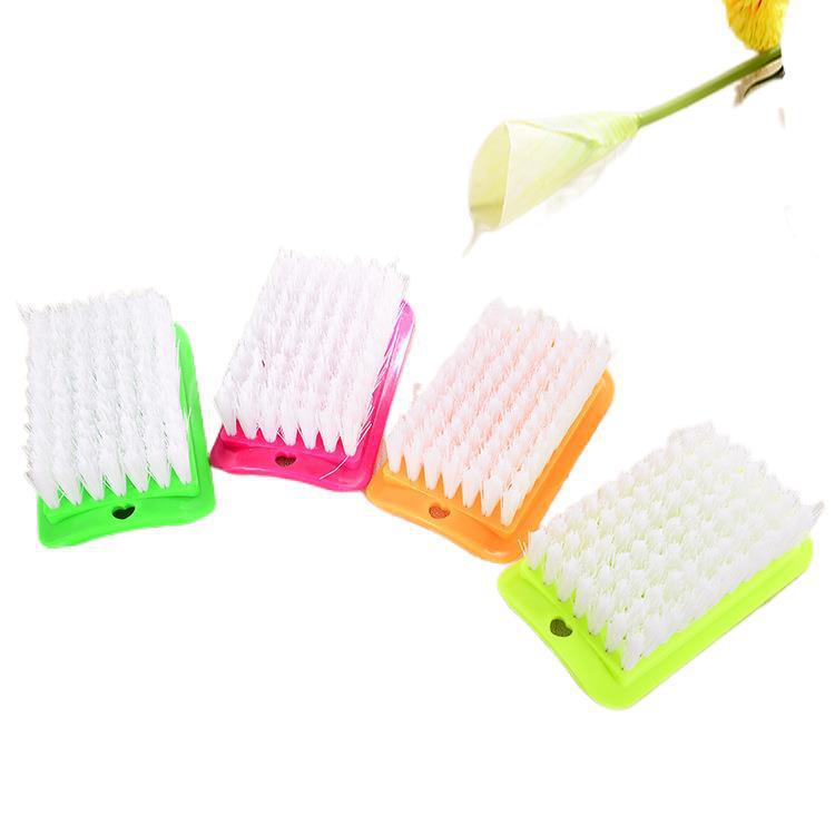 818 New square plastic brush, multi-purpose laundry brush, plastic laundry brush, cleaning brush, 2-yuan store supply Item Picture