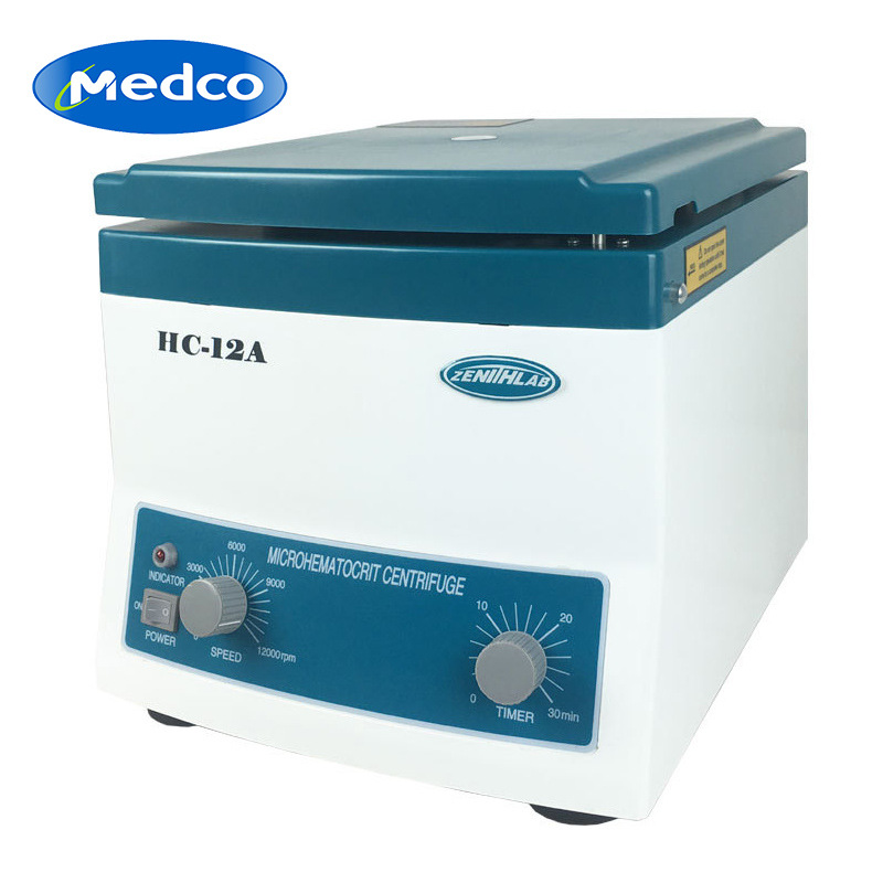 Cross-border exclusive supply of Zhengji HC-12A hematocrit centrifuge, stepless speed regulation, brushless motor digital display centrifuge