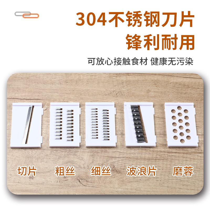 三合一削皮器/切蛋器/厨房/木柄硅胶勺/木柄硅胶厨具细节图