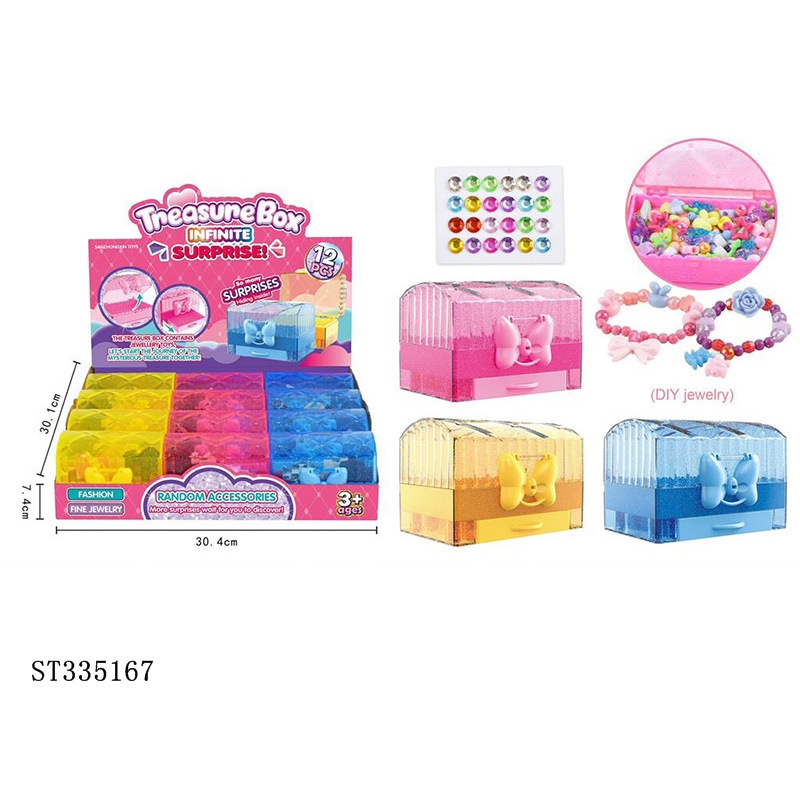 Mini solid color trolley box blind box Candy toy simulation small trolley box children's house play gift details Picture