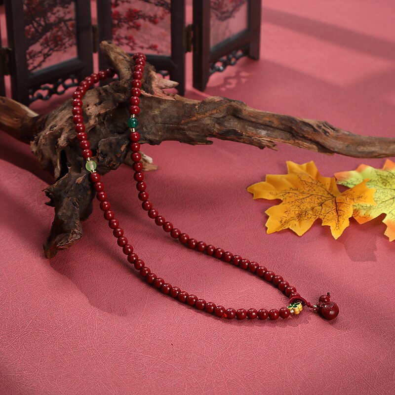 批发朱砂多圈/108/手串细节图