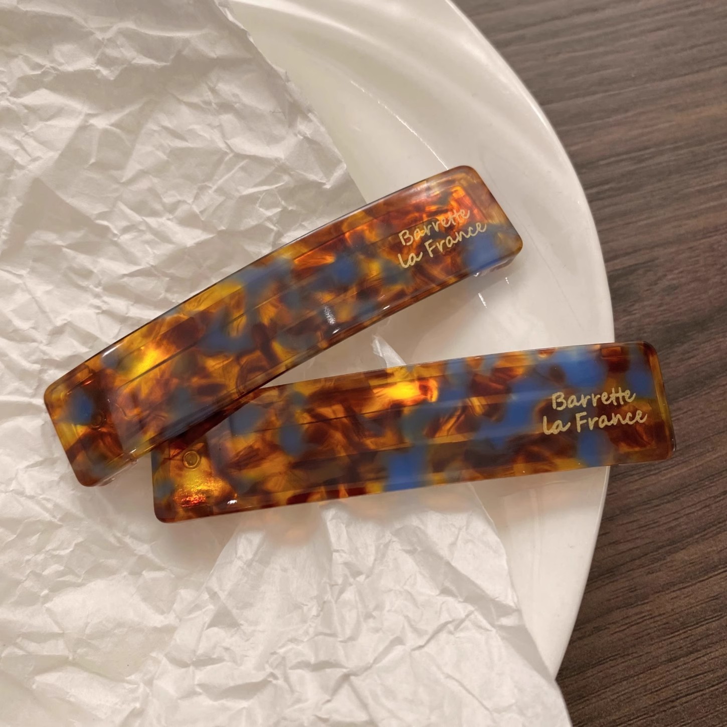 一对装春夏复古碎发夹女醋酸侧边刘海夹子头饰2025新款前额bb夹详情9