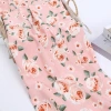 Rose large-flower fashion dress fabric, four-sided plain weave polyester printed decorative fabric shirt fabric Specification image