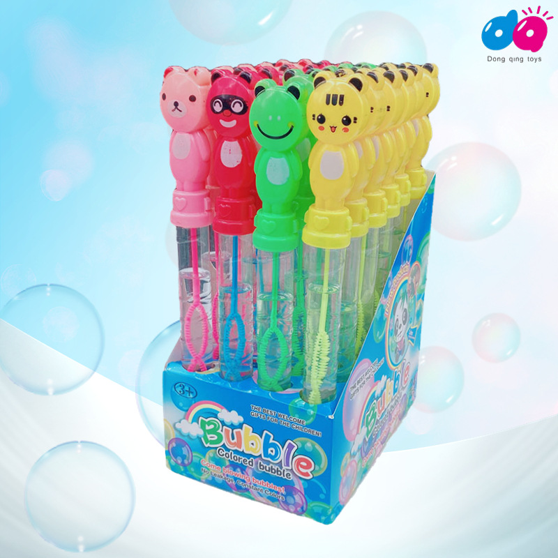 26Cm Small Colorful Bubble Wand Children's Outdoor Beach Park Bubble Toys Cross-Border Foreign Trade Stall Supply details Picture