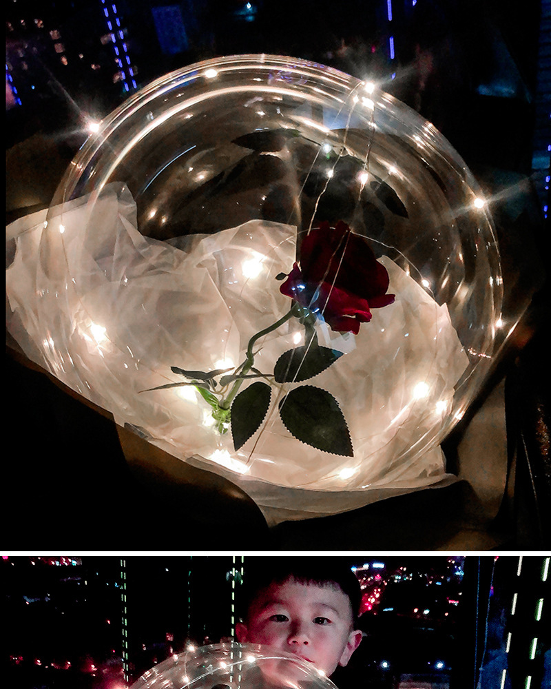 波波球/气球/波波球皮白底实物图