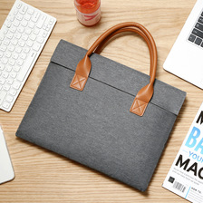 新款手提笔记本电脑包防震简约15.6寸商务手提公文包可印logo批发