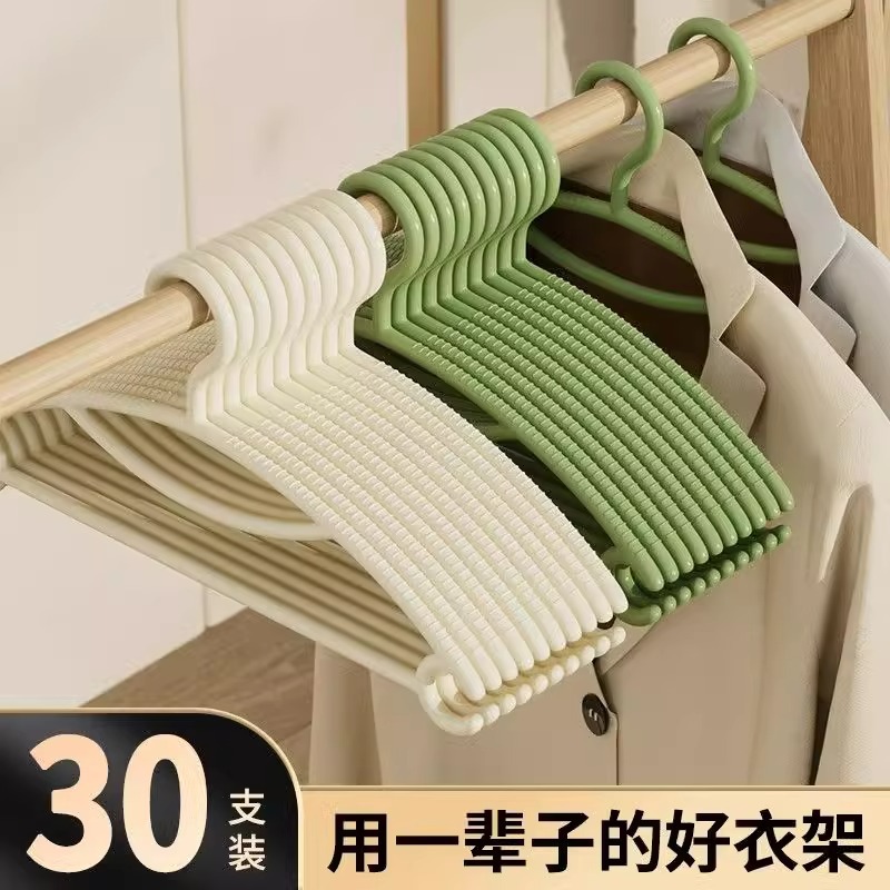 衣架家用挂衣学生宿舍用衣架子无痕衣服挂架防滑挂衣撑加粗防风