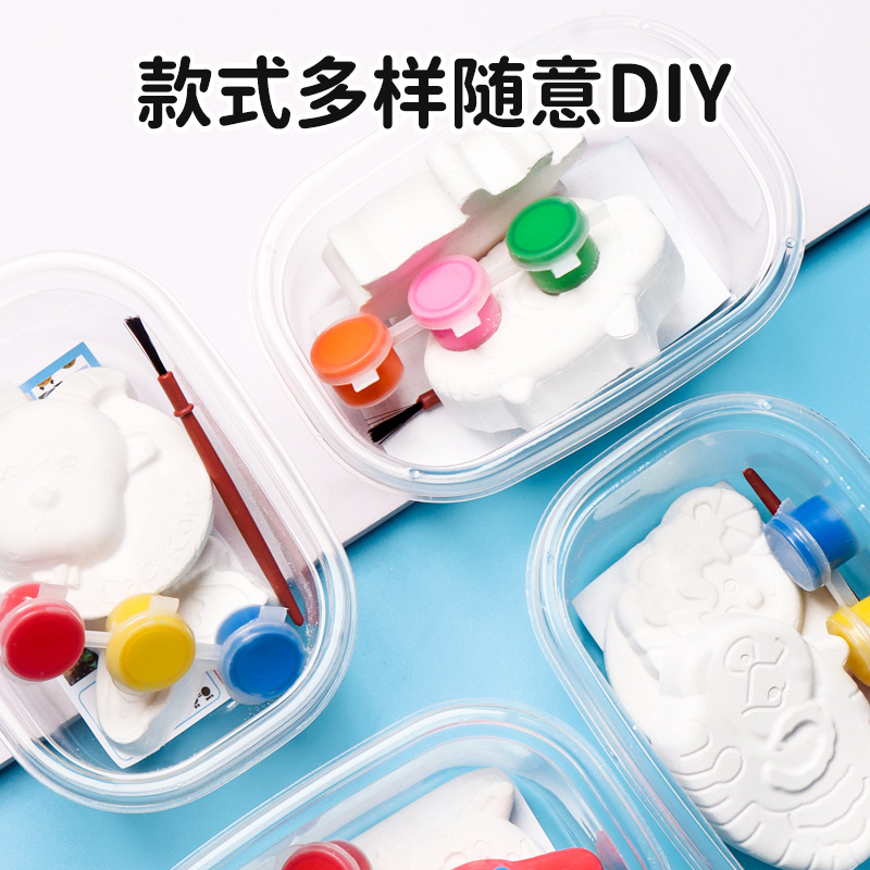 石膏娃娃/沙画/3D石膏娃娃/石膏娃娃玩具/学生模具细节图