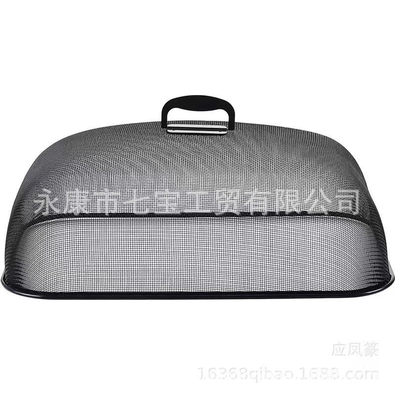 铁艺长方形菜盖饭桌盖菜罩家用时尚新款餐桌遮剩菜神器食物菜罩子