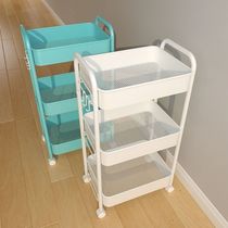 Cart storage rack Kitchen floor multi-layer vegetable basket Bathroom bathroom storage rack Bedroom snack storage rack