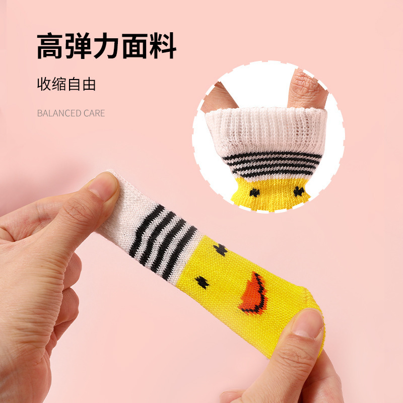New Pet Socks High Quality Non-Slip Bottom Puppy Dog Socks Dog Foot Cover Teddy Dog Poodle Cotton Socks Supplies Application Scenario