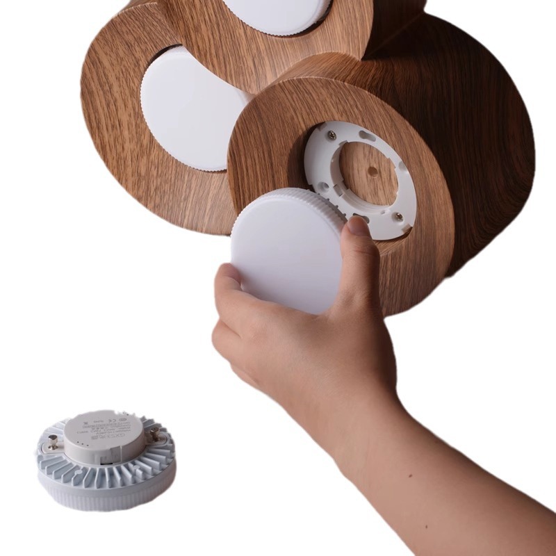 Full-spectrum eye-protecting bold light, surface-mounted downlight, double-head headless light, living room led, entrance foyer, corridor and passageway light Item Picture