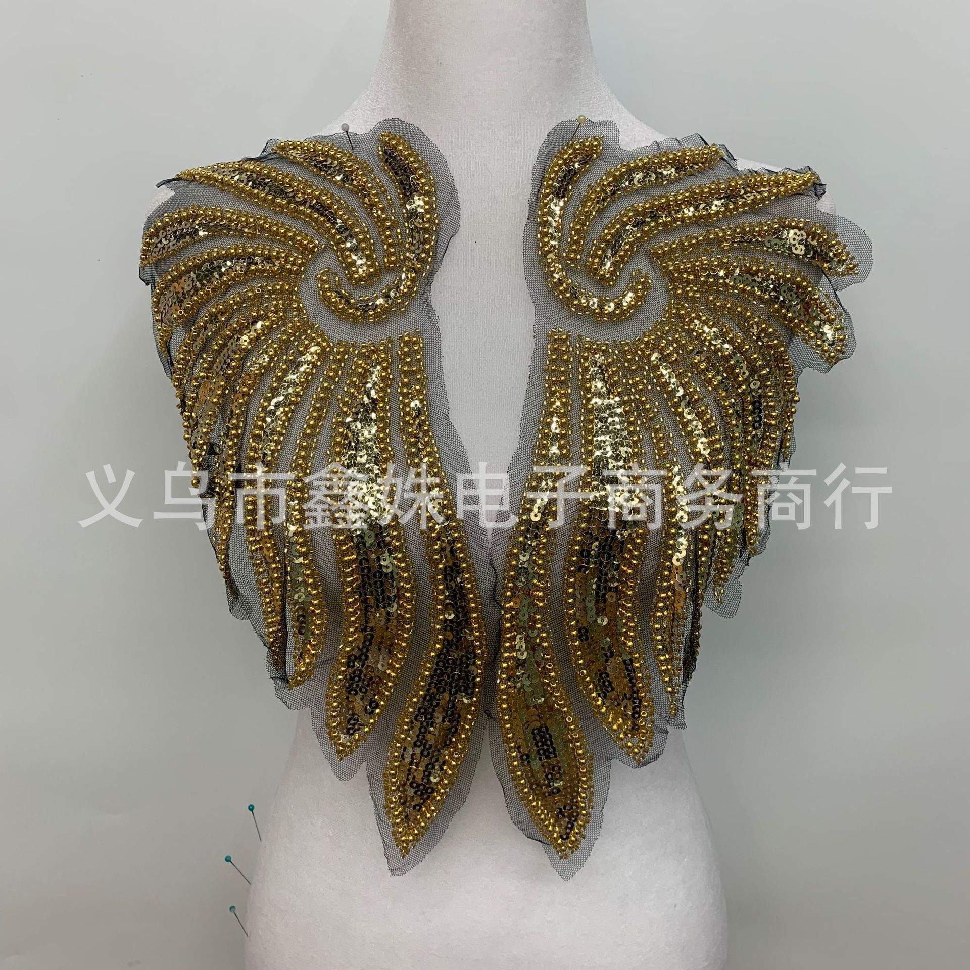 New beaded embroidery beaded clothing accessories decals