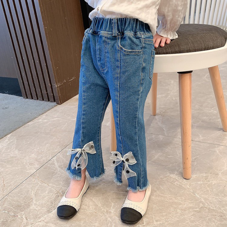 女童牛仔裤2细节图