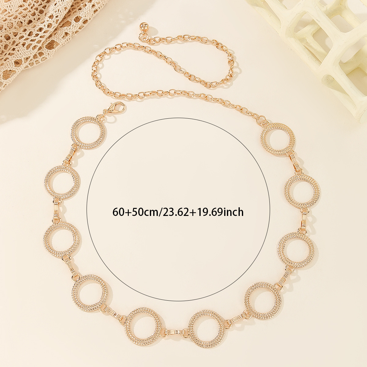 Cross-border bestseller Bohemian-style metal waist accessory, coin waist chain for women, retro ethnic style fashionable waist chain for women pic 21