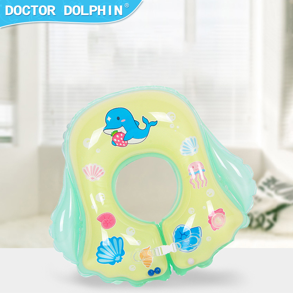 Doctor Dolphin Baby Swim Ring Underarm Ring Inflatable Baby Swim Ring Neck Ring Neck Ring Inflatable Neck Ring details Picture