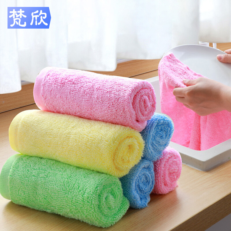 油利除抹布批发厨房清洁懒人洗碗巾木浆棉家务吸水日用百洁抹布