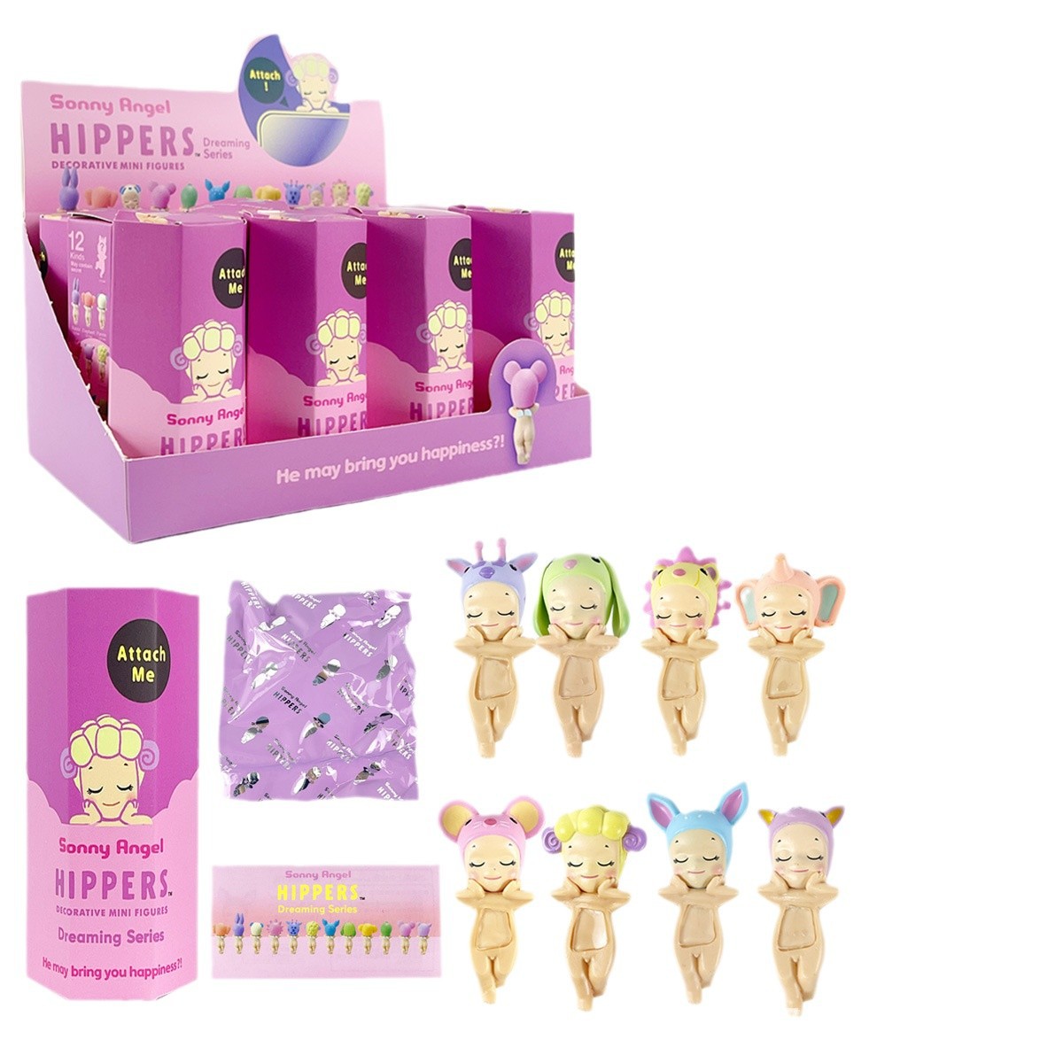 Spot animal party angel sonnyangel blind box hand ornaments decorated fruit sleep party angel Item Picture