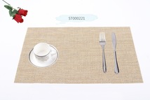 PVC环保双面INS酒吧桌垫西餐垫隔热烫杯垫碗垫酒店欧式滑桌垫