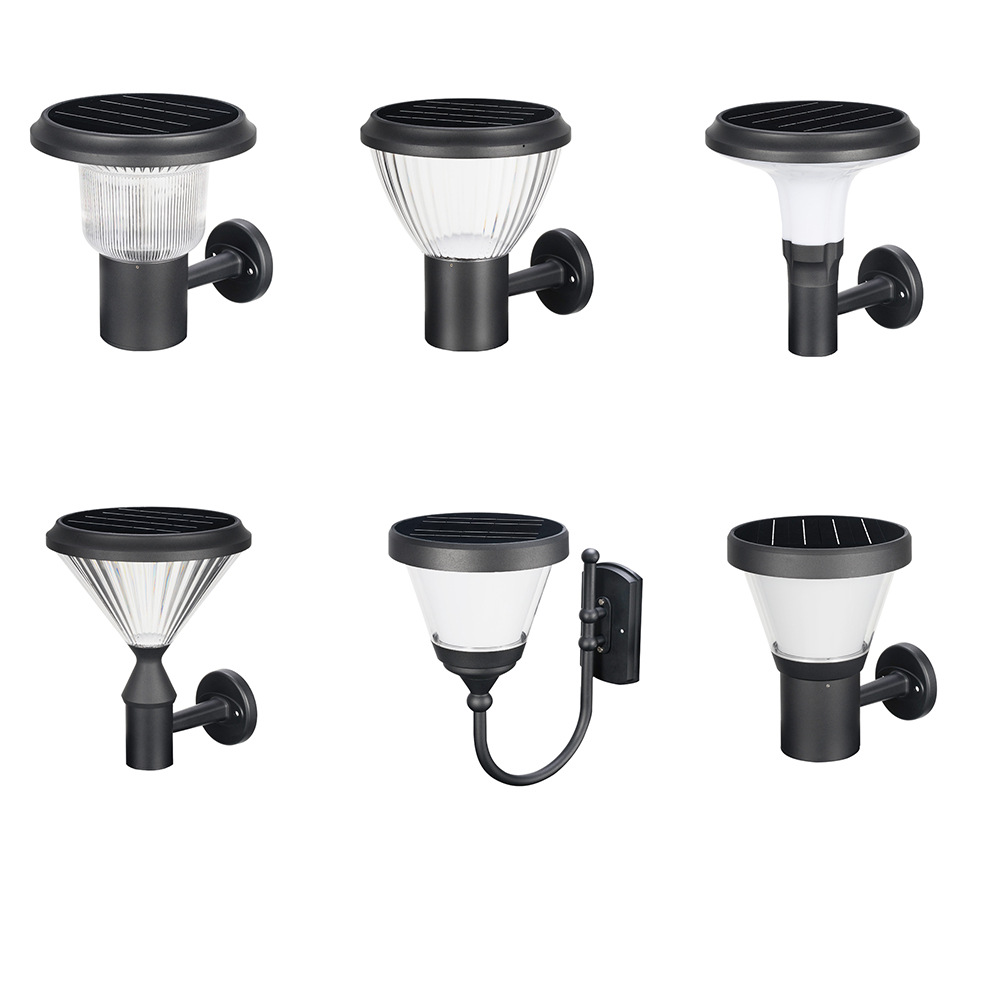 Cross-Border Led Solar Wall Light Garden Light Outdoor Waterproof Garden Villa Wall Terrace Balcony Wall Light Item Picture