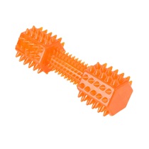 Pet toys Barbed dumbbells dog chew toy TPR Durable bite resistant fun pet chew sound toy
