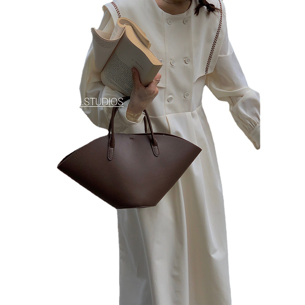 I Snow Blank2023 Early Spring Simple French Dress Elegant Navy Collar A-Line Maxi Dress 512907 Item Picture