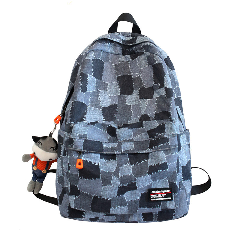 Student Backpack Casual Backpack Men And Women General Large Capacity Travel Backpack Cross-Border Foreign Trade Explosive Commuter Backpack Item Picture