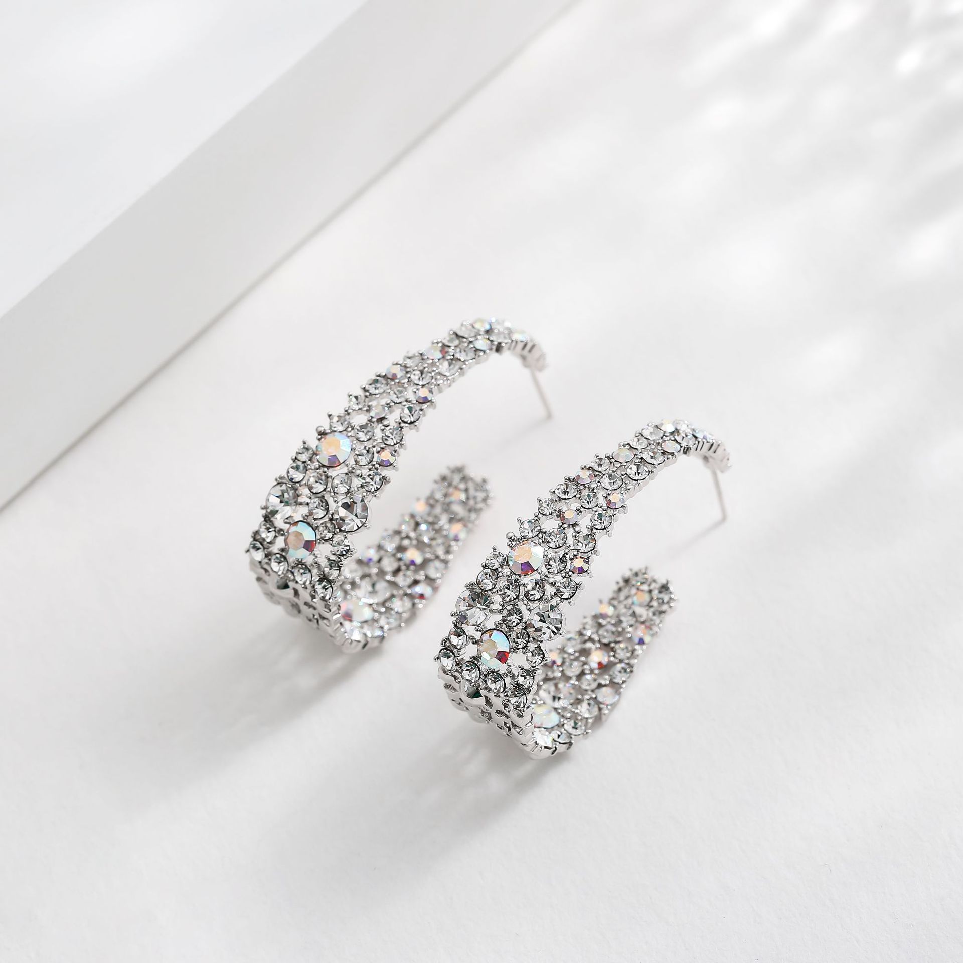 丽银饰品加工/耳环细节图