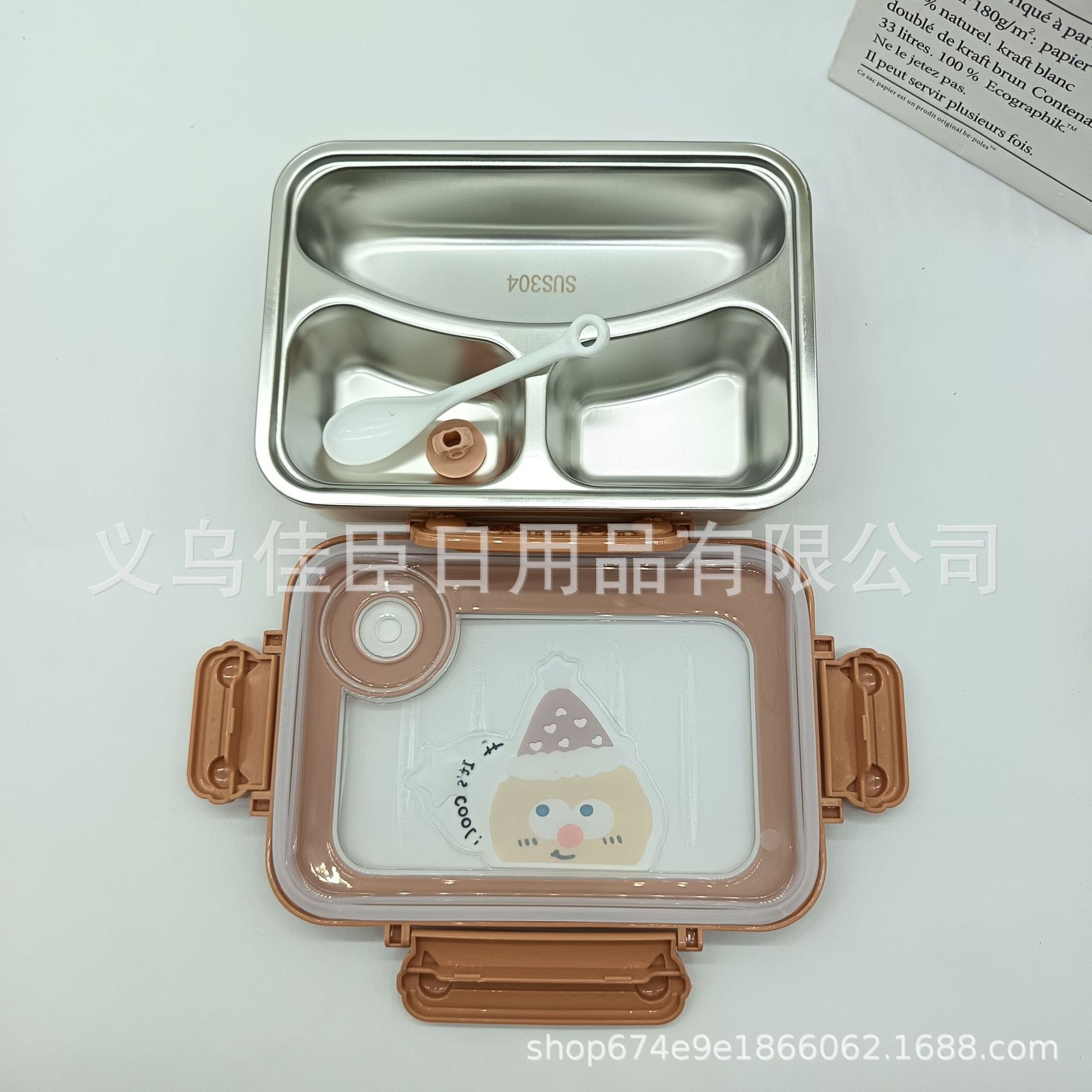 2025 New cartoon cute stainless steel insulated lunch box, student lunch box, compartments preservation box, office worker lunch box Application Scenario