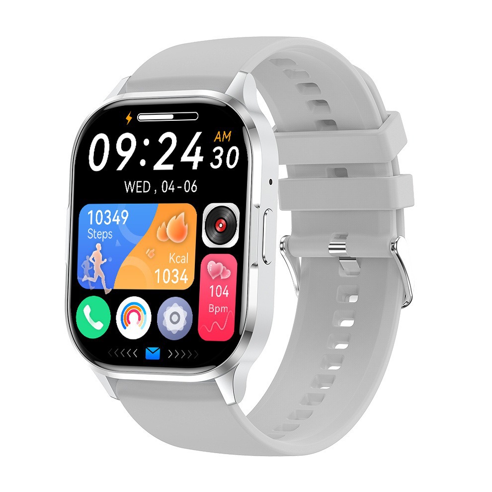 The cross-border smartwatch HK21 is a waterproof watch with an AMOLED screen, Bluetooth for calls and payment, and features NFC smart watch details Picture