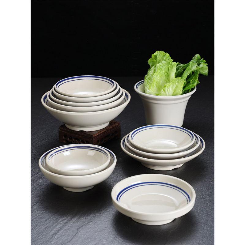 密胺盘碟/欧洲盘子/玻璃盘/塑料餐盘/不锈钢餐盘产品图