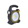 Solar-powered COB camping light, USB charging searchlight, patrol light, camping light, night fishing, hiking and hunting light details Picture