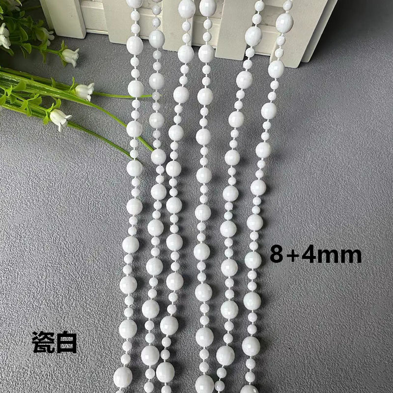 亚克力珠帘线帘婚庆路引水晶串婚礼现场舞台吊顶装饰diy门帘隔断详情25