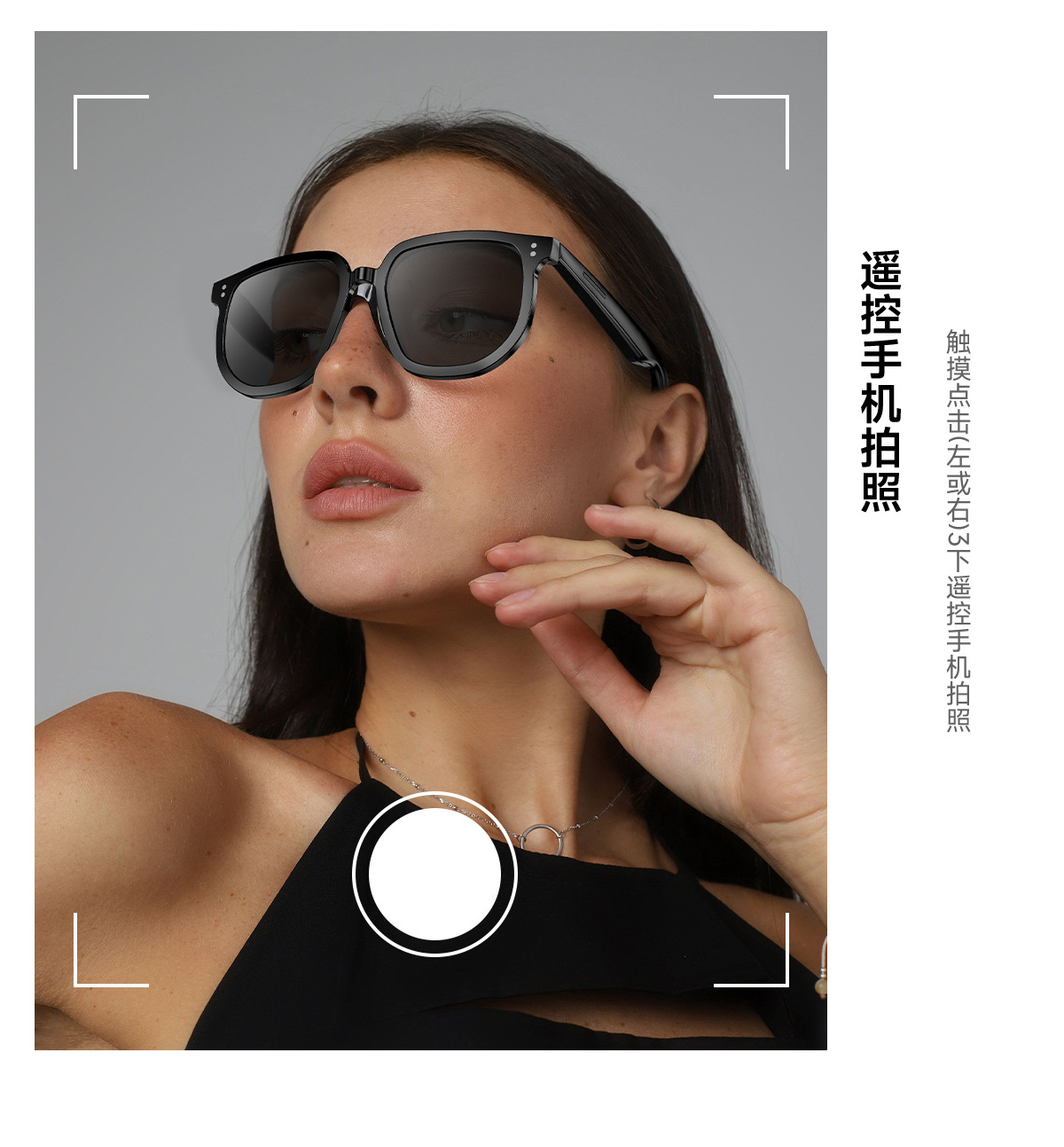 Y104 smart Bluetooth AI glasses, outdoor sports sunglasses, Bluetooth voice call and music cross-border bestsellers pic 8