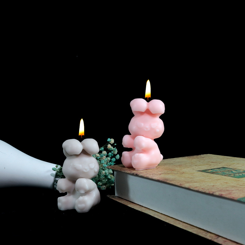 diy epoxy resin mold, creative scented candle and liquid silicone mold figurines are selling well details Picture