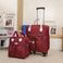 大容量拉杆包旅行包手提短途行李袋女轻便折叠登机软箱简约双肩包图