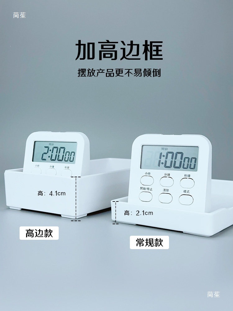 High-edge tray skin management beauty cart product placement lotion skin care products SPA melamine tray Specification image