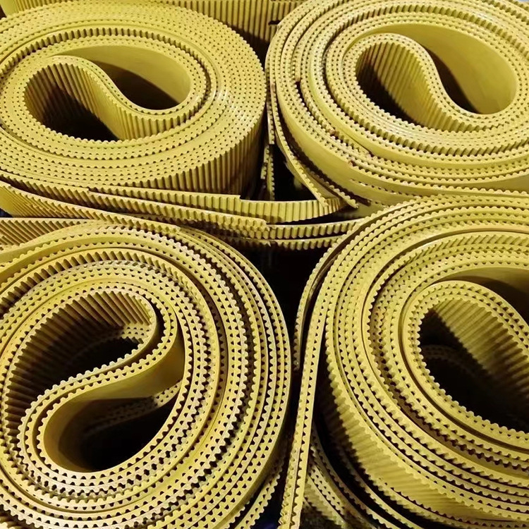 Wholesale of industrial belts with teeth, large machine rubber conveyor belts, wear-resistant and high-temperature resistant transmission belts details Picture