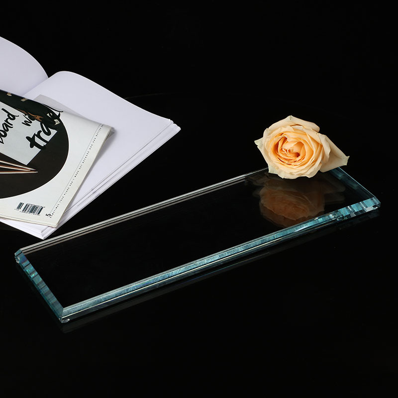 水晶玻璃托盘/水晶托盘/托盘产品图