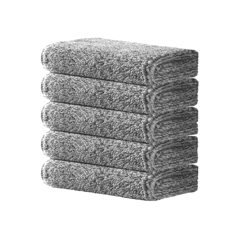 Thickened Japanese bamboo charcoal cloth, absorbent and oil-free dishcloth, fine fiber kitchen cleaning dishcloth, scouring pad Item Picture