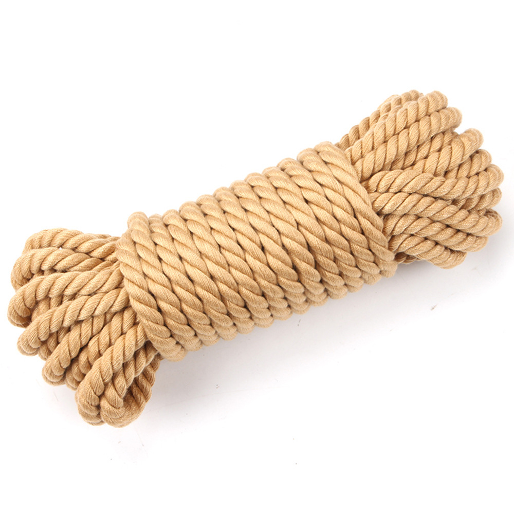 10 Meters Hemp Rope Bed Binding Hands And Feet Rope Women's Sm Body Binding Torture Equipment Adult Sex Toys Item Picture
