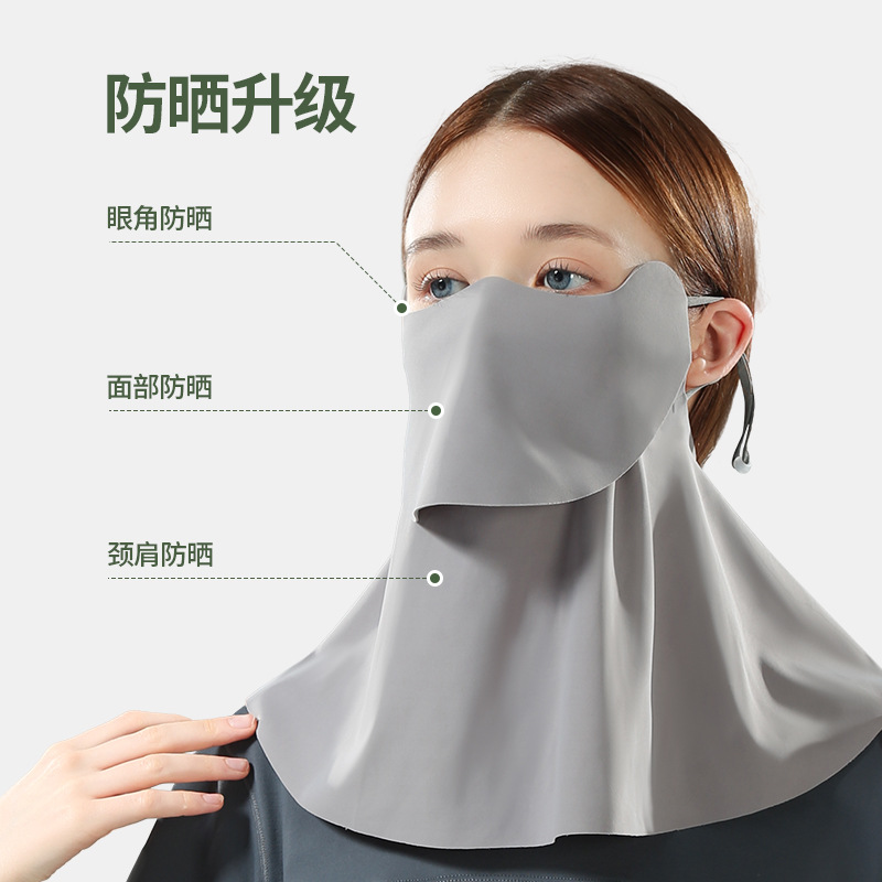 防护面罩实物图