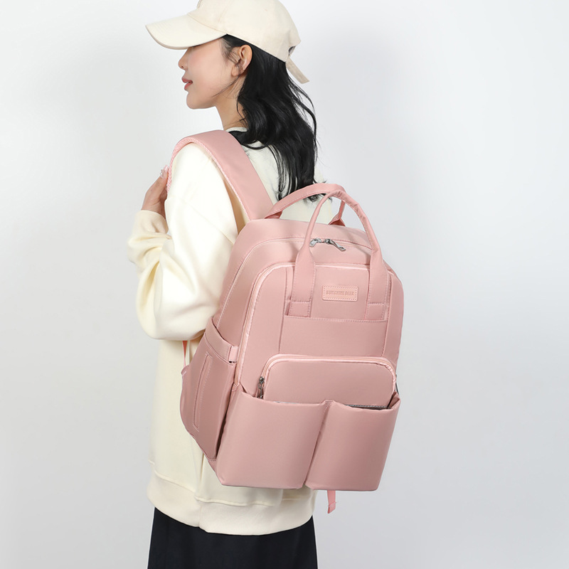 2024 New Large-Capacity Mommy Bag Advanced Sense Wet And Dry Separation Mother And Child Bag Fashion Multi-Purpose Backpack Women Specification drawing