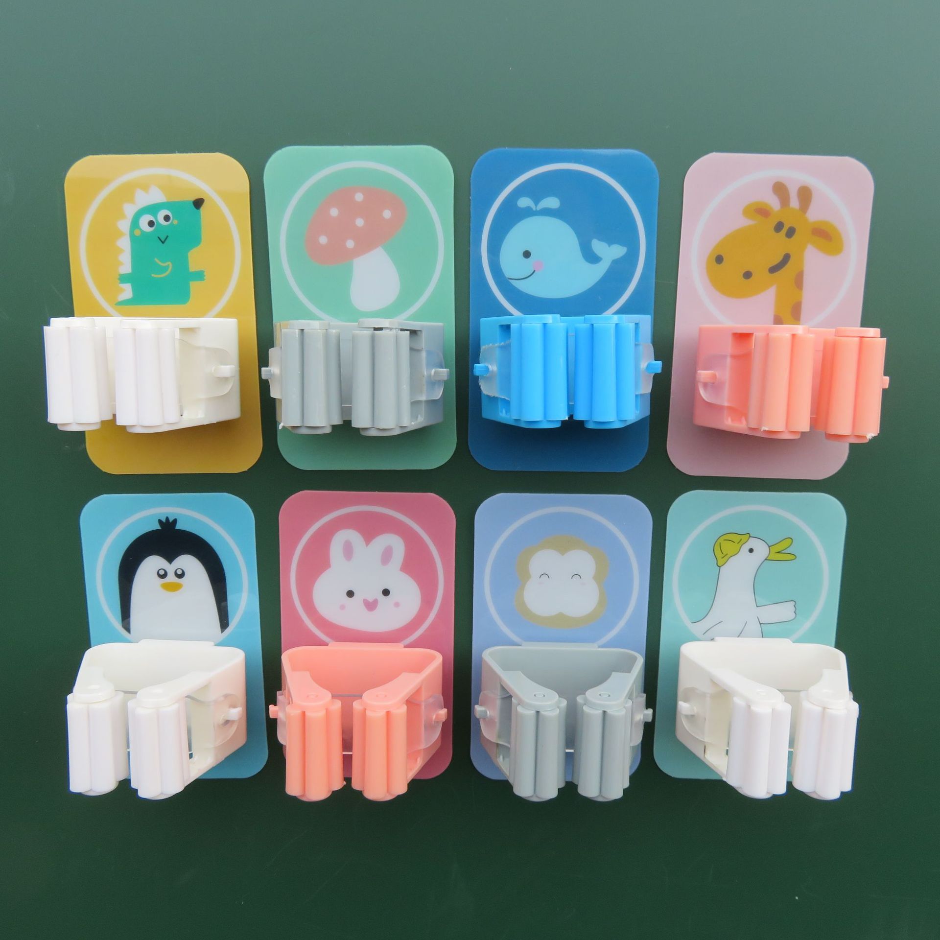 卫生间浴室拖/北欧图案拖把/无痕免打孔细节图