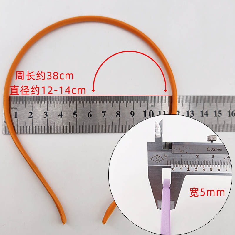 Wholesale Metal All-Wrapped Cloth Color Thin Headband Diy Handmade Accessories 5Mm Wide Headband Solid Color Cloth Headband Application Scenario