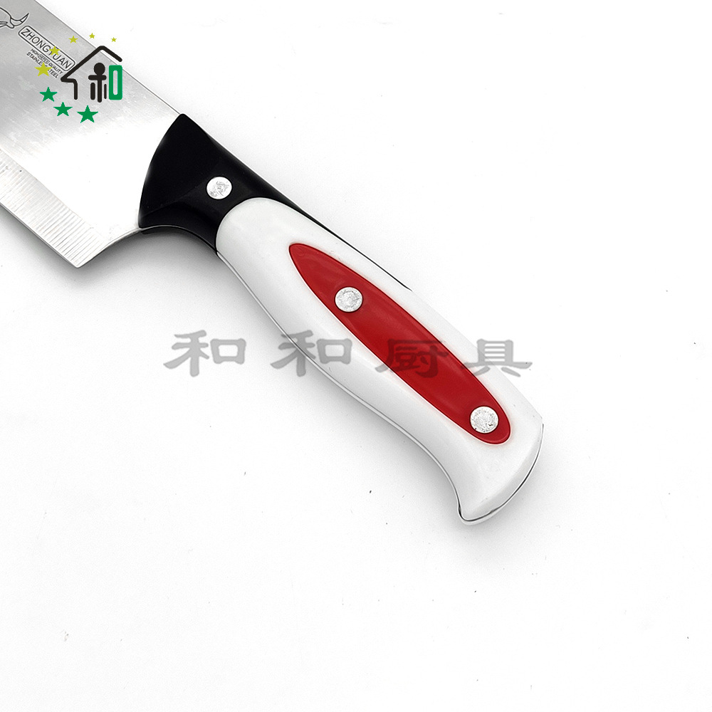 Wholesale stainless steel knife fruit knife non-slip design easy to carry home professional chef knife slice-kitchen knife across borders Specification drawing