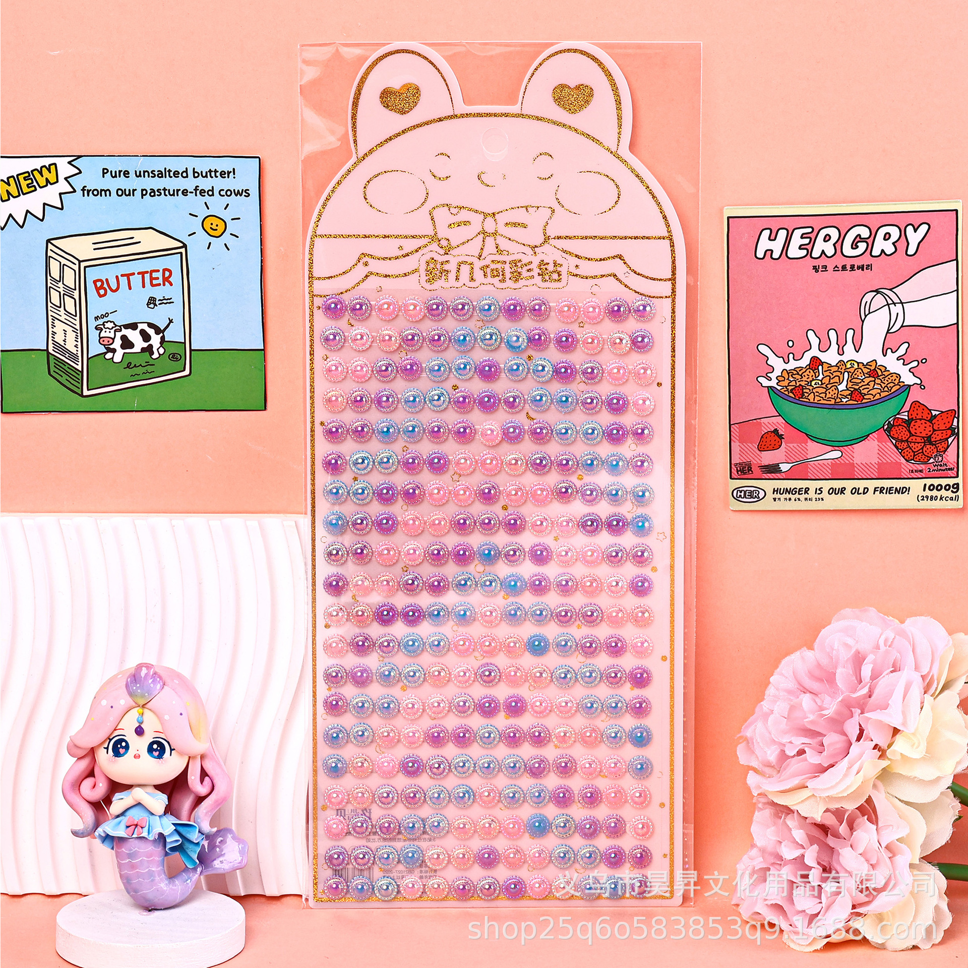 Geometric Color Diamond Stickers Diy Acrylic Stickers Kindergarten Bonus Stickers Creative Diamond Stickers Wholesale details Picture