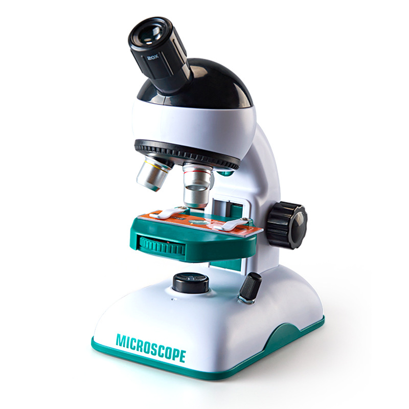 新款儿童显微镜玩具套装高清1200倍光学显微镜小学生科学实验教具详情图5