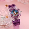 In stock: Children's kindergarten luminous watches, Paw Patrol seven-color flash boys' quartz wristwatches Specification image