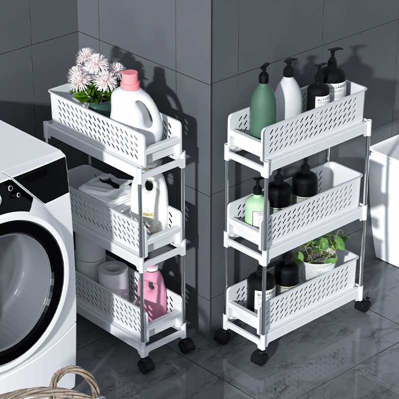 抽拉式厨房置/多层落地储物产品图